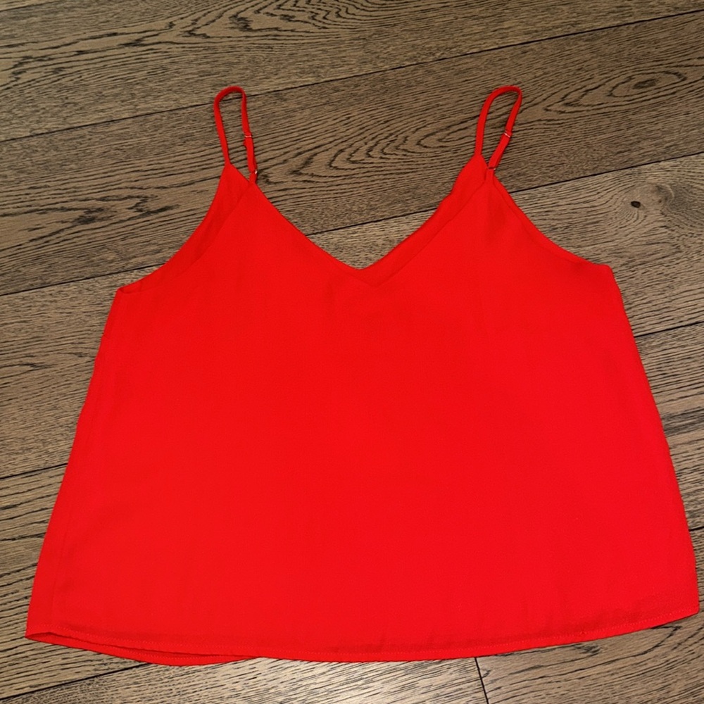 Lulu's Red Spaghetti Strap Tank Top - Picture 6 of 6